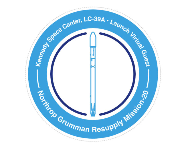 NASA Mission Stamp - Northrop Grumman Resupply Mission-20